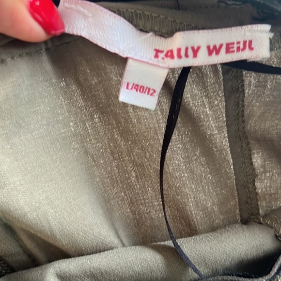 Y2K Khaki Green Strapless Mini Dress  EU Size 40/US S - Picture 6 of 9